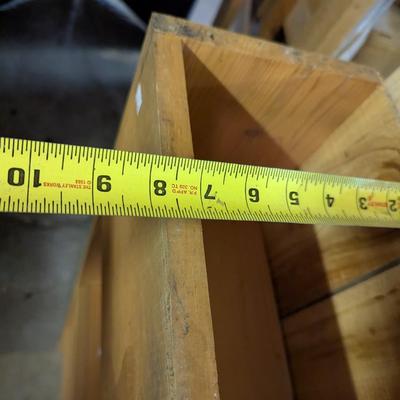23" x 8" x 48" Hand Crafted Wooden Planters Box