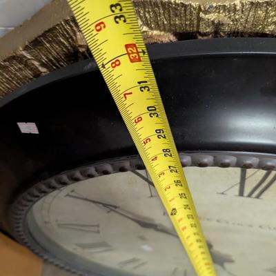 32" Baldauf Clock Co. Battery Operated