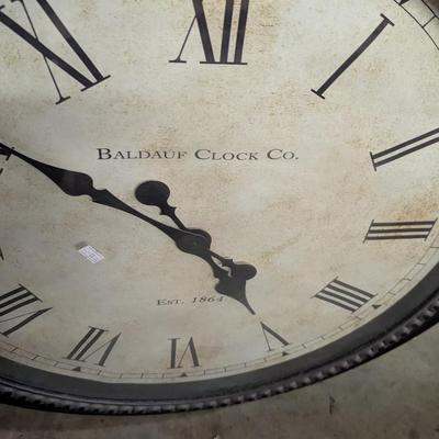 32" Baldauf Clock Co. Battery Operated