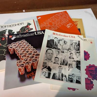 Coca-Cola Catalogs Marketing Planning & Refresher Magazines