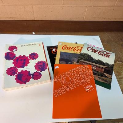Coca-Cola Catalogs Marketing Planning & Refresher Magazines