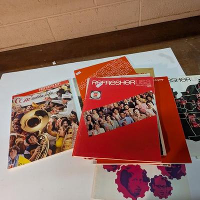 Coca-Cola Catalogs Marketing Planning & Refresher Magazines