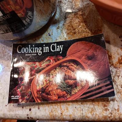 NEW FARBERWARE 6 QT STRAINING STOCKPOT & CLAY ROASTING PAN