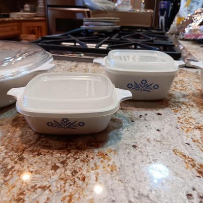 CORNING WARE CASSEROLE DISHES