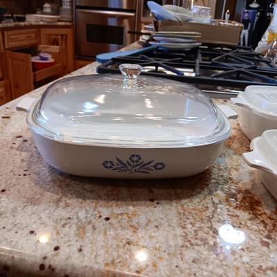 CORNING WARE CASSEROLE DISHES