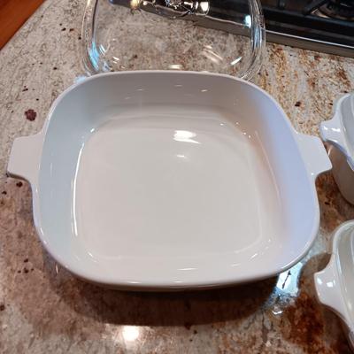 CORNING WARE CASSEROLE DISHES