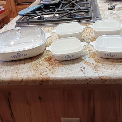 CORNING WARE CASSEROLE DISHES