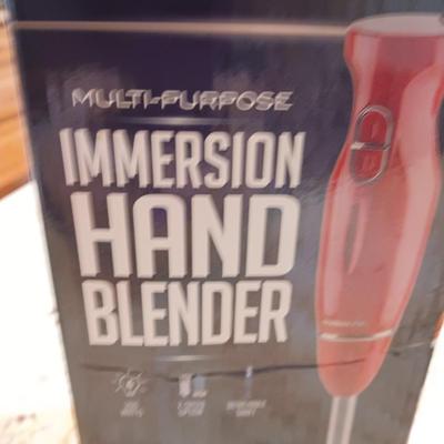 4 BLADE GRATER SET, IMMERSION HAND BLENDER & A STEAMER BASKET