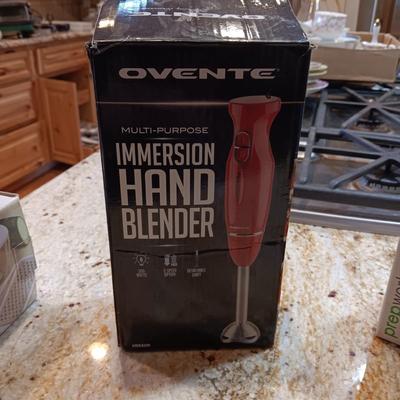 4 BLADE GRATER SET, IMMERSION HAND BLENDER & A STEAMER BASKET