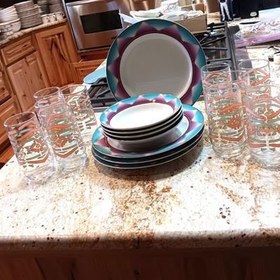 SW THEME FURIO DINNERWARE AND DRINKING GLASSES