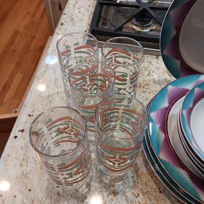 SW THEME FURIO DINNERWARE AND DRINKING GLASSES