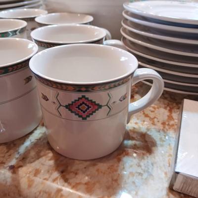 HUGE SET OF STUDIO NOVA SW STYLE DINNERWARE W/EXTRAS