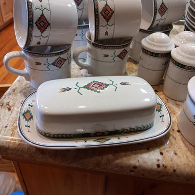 THE OTHER HALF OF THE HUGE SET OF SW STYLE STUDIO NOVA DINNERWARE