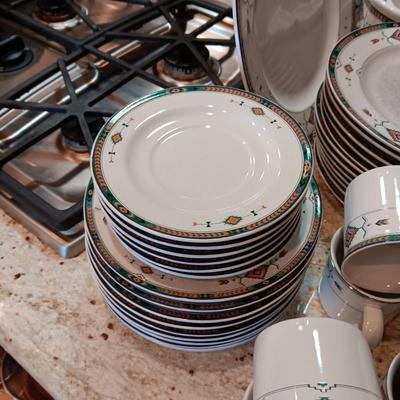 THE OTHER HALF OF THE HUGE SET OF SW STYLE STUDIO NOVA DINNERWARE