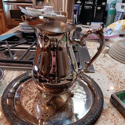 SILVER PLATED SERVING PIECES