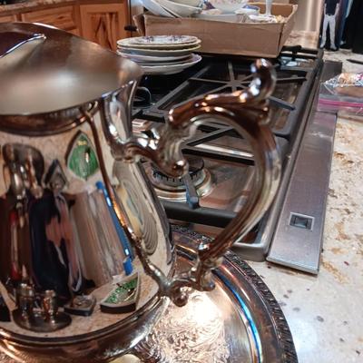 SILVER PLATED SERVING PIECES