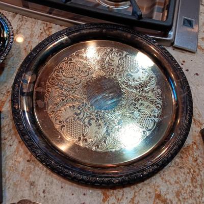 SILVER PLATED SERVING PIECES