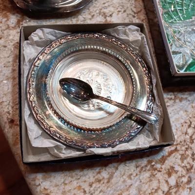 SILVER PLATED SERVING PIECES