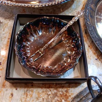 SILVER PLATED SERVING PIECES