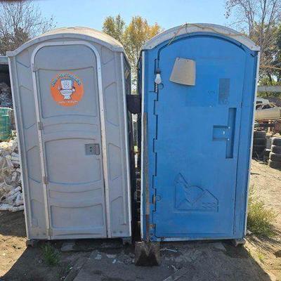 #2026 • (2) Portable Bathrooms
