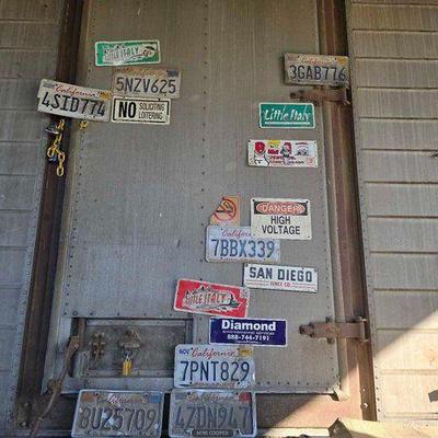 #2062 • License Plates and Signs
