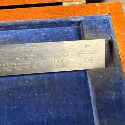 Brown & Sharpe Measuring Calipers in box