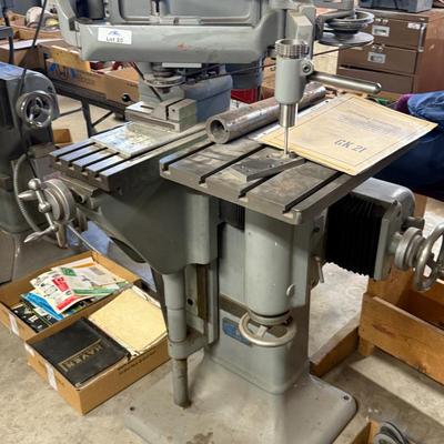Friedrich Deckel GK Pantograph Milling Machine w/manual