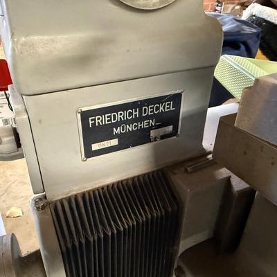Friedrich Deckel GK Pantograph Milling Machine w/manual