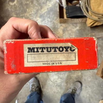 Misc. lot w/1 Mitutoyo Zero It 950-110 Reference Gauge + other tools