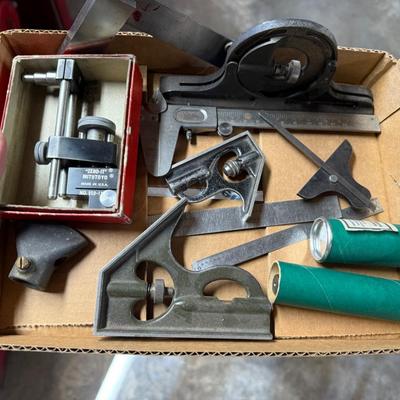 Misc. lot w/1 Mitutoyo Zero It 950-110 Reference Gauge + other tools