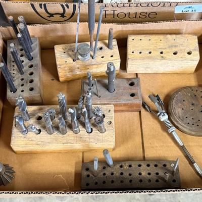 Box of Machining Bits – Metal cutting bits