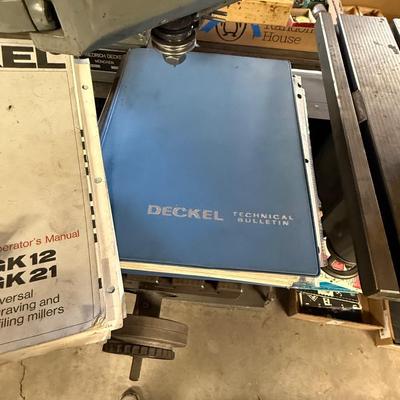Friedrich Deckel GK12 Pantograph - Universal Engraving & Profiling Miller Machine