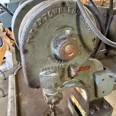 HP Townsend Mfg. Electric Milling/Forming? Machine