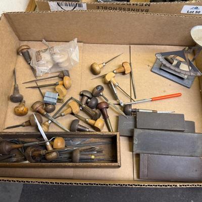 Small engraving Tools 20+ & Metal Blocks