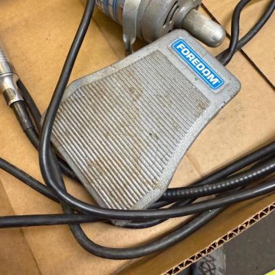 Foredom Engraving Machine - with tool & footpedal operation