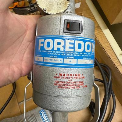 Foredom Engraving Machine - with tool & footpedal operation