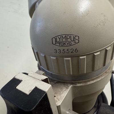 Olympus Wall Mounted Microscope w/wall bracket