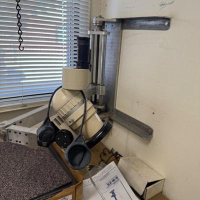 Olympus Wall Mounted Microscope w/wall bracket