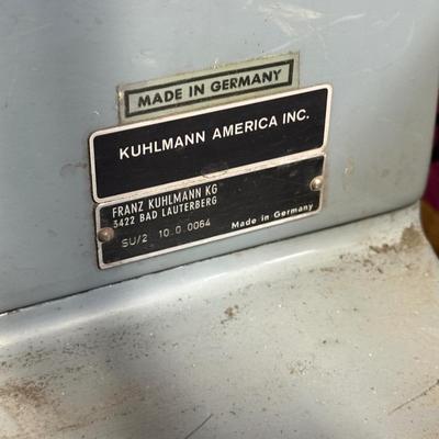 Kuhlmann metal SU2 electric German small milling machine