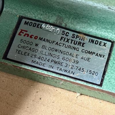 5C Spin Index Fixture & thread measuring wires