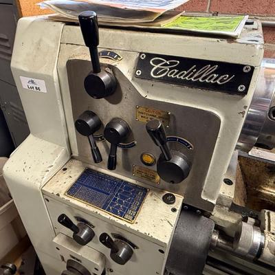 Cadillac CM1400 Precision High Speed Lathe & Components