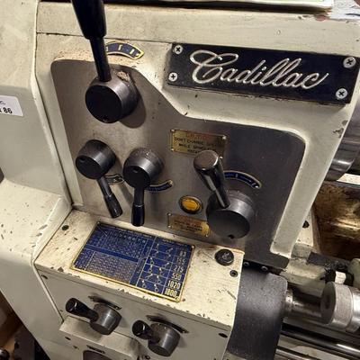 Cadillac CM1400 Precision High Speed Lathe & Components
