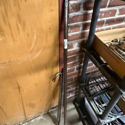 3 Steel Bars – Long pry bar/short pry bar & Crow bar