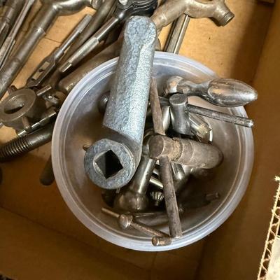 Box of Tap & Die Components