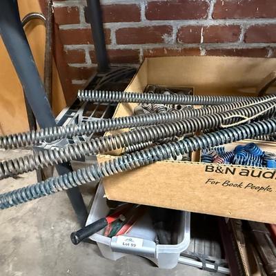 Box of various Metal Machine Springs