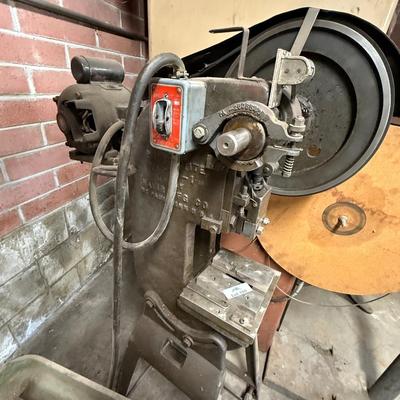Vintage Press Rite electric Punch Press P-O-1