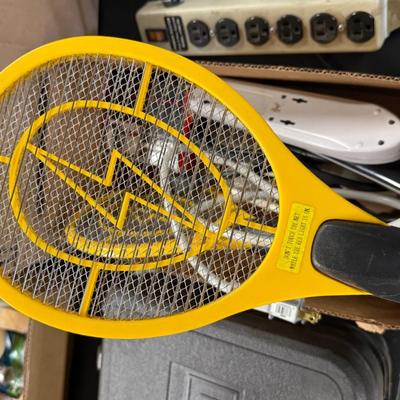 Lot of Power Strips & 2 Battery Op fly swatters