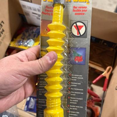 Box of misc. things-Glues, Gasketing System, screws, connector