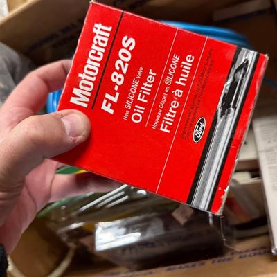 Box of Misc. Air Compressor Kit/Power Strips/wall anchors