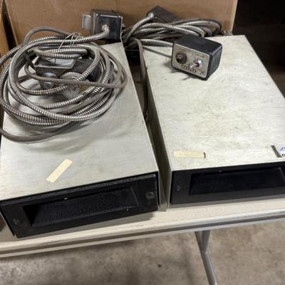 Pair of Tedd Electronic Digital Displays